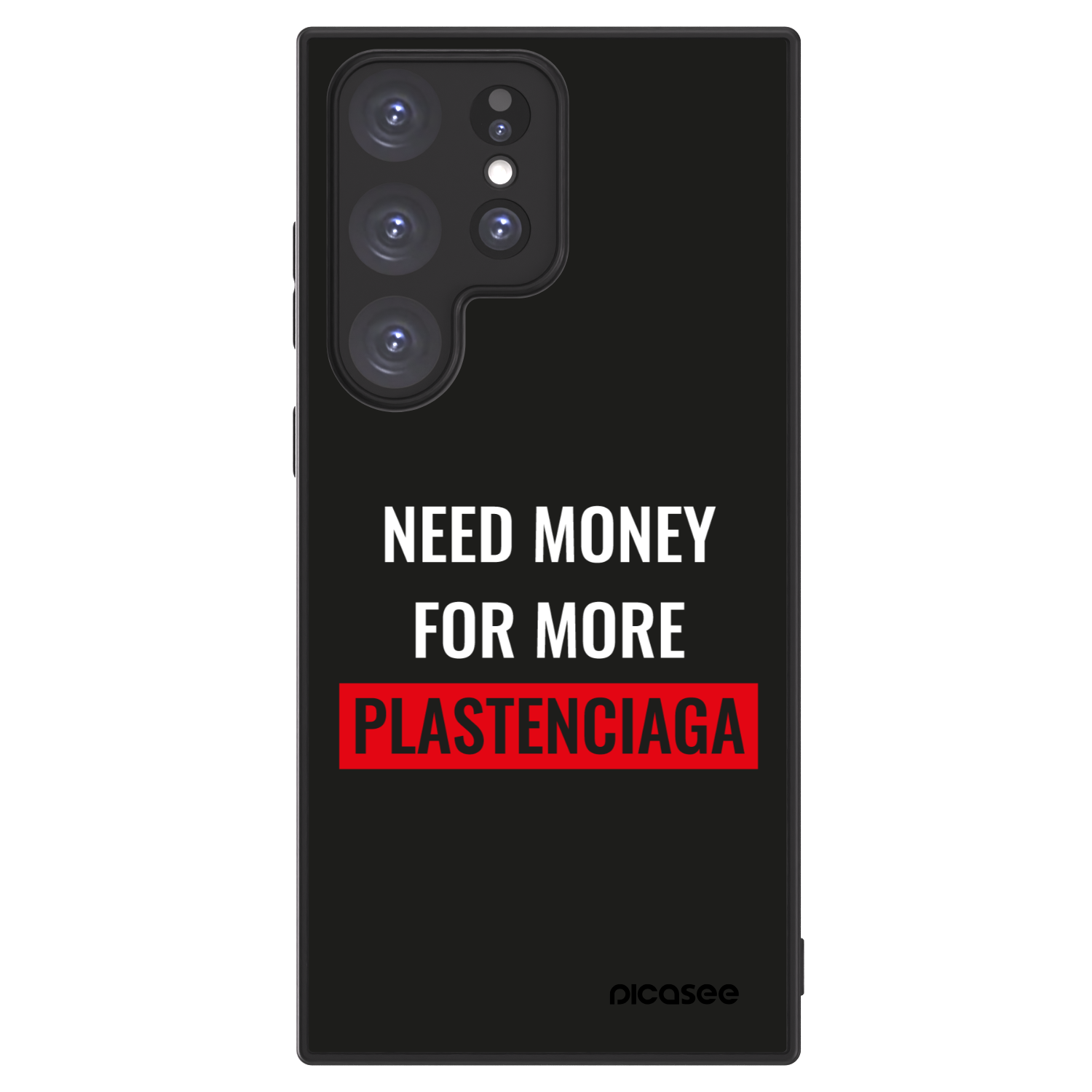 Picasee ULTIMATE CASE für Samsung Galaxy S23 Ultra 5G - More PLASTENCIAGA