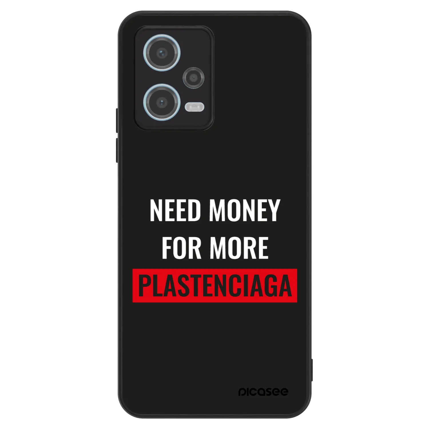 Picasee ULTIMATE CASE für Xiaomi Redmi Note 12 5G - More PLASTENCIAGA