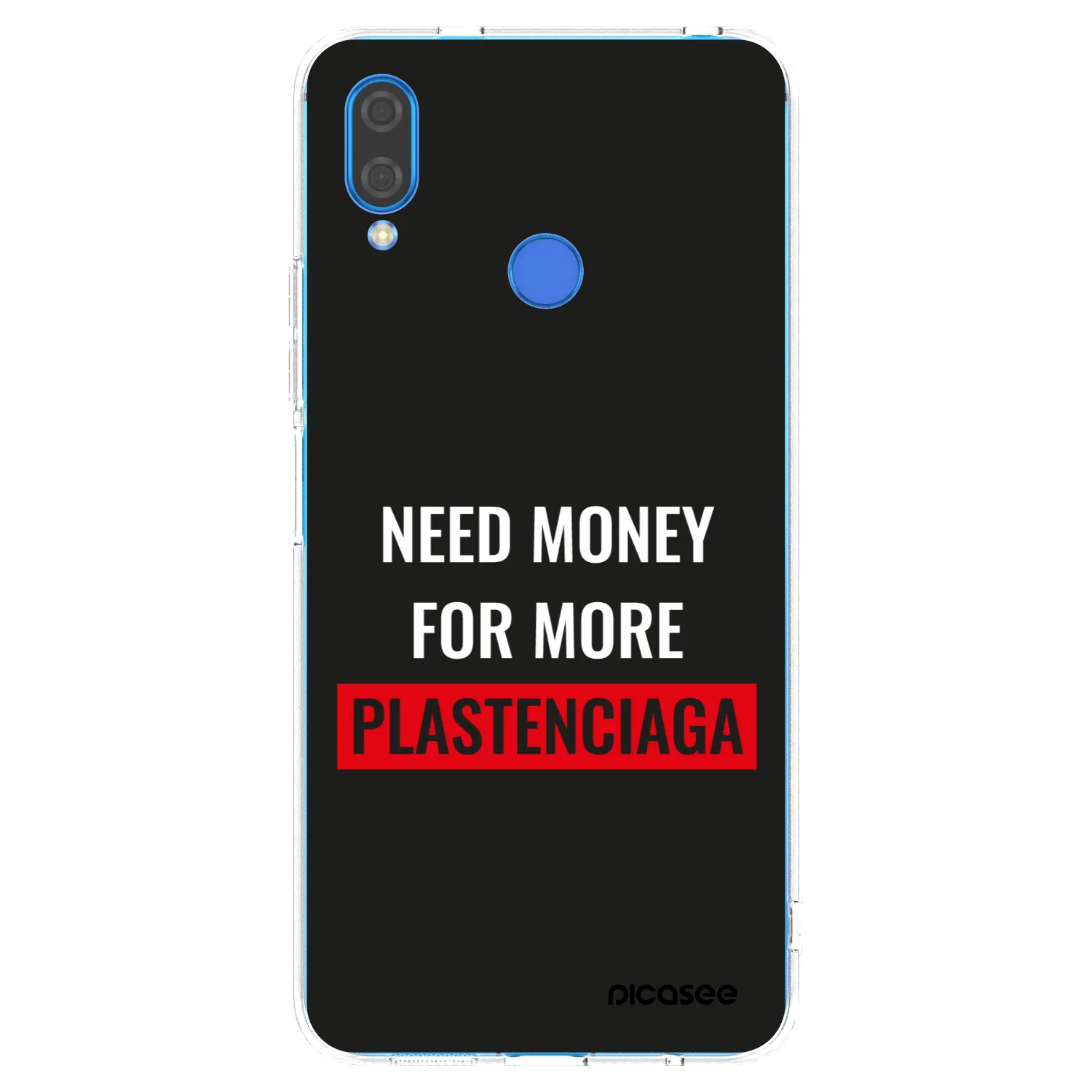 Picasee Huawei Nova 3 Hülle - Transparentes Silikon - More PLASTENCIAGA
