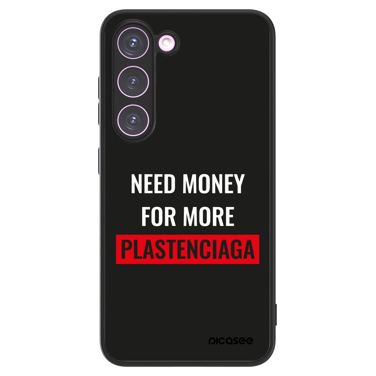 Picasee ULTIMATE CASE PowerShare für Samsung Galaxy S23 5G - More PLASTENCIAGA