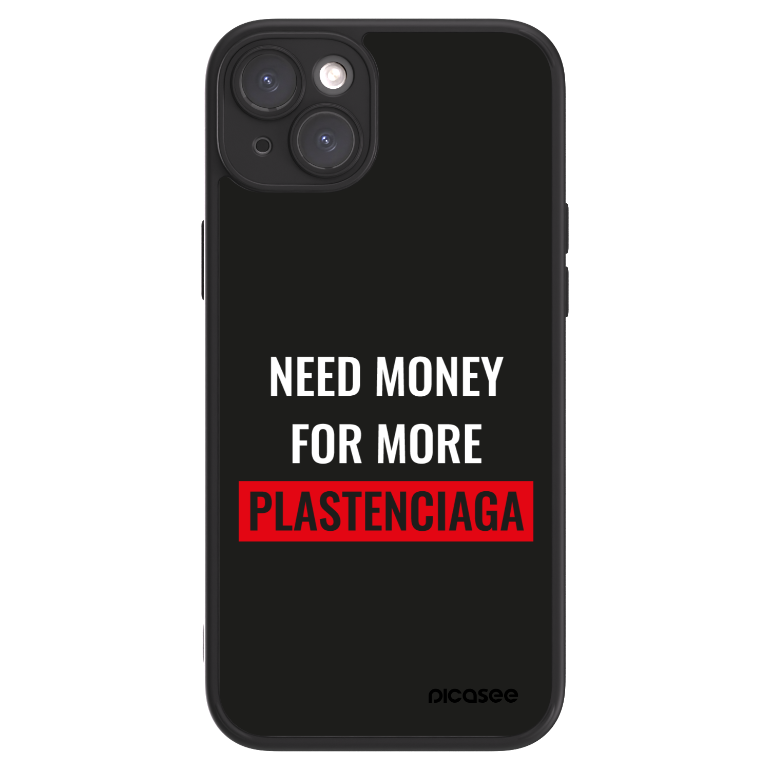 Picasee ULTIMATE CASE für Apple iPhone 15 Plus - More PLASTENCIAGA