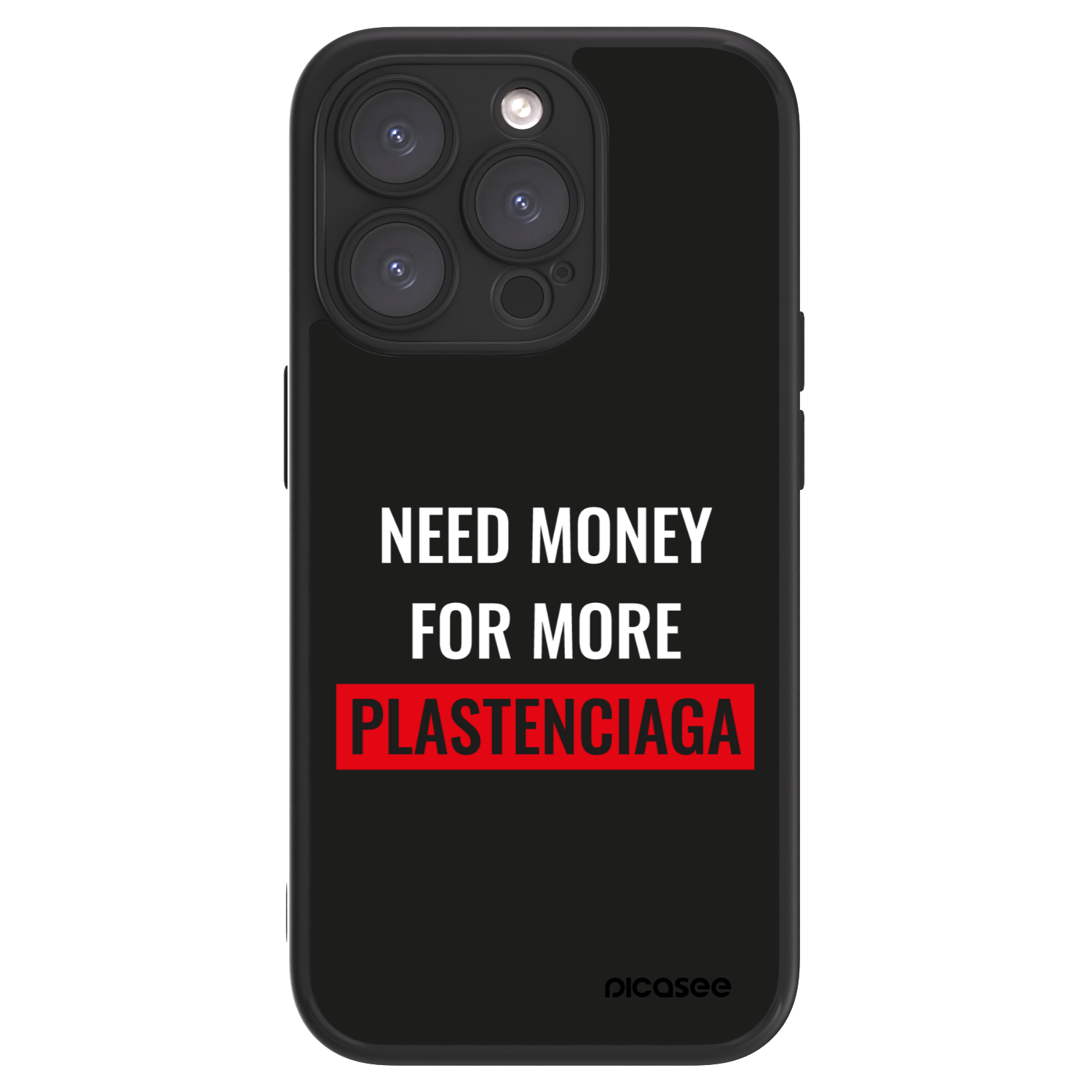Picasee ULTIMATE CASE MagSafe für Apple iPhone 15 Pro - More PLASTENCIAGA