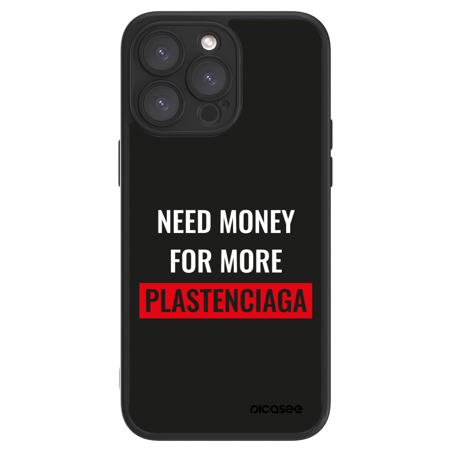 Picasee ULTIMATE CASE für Apple iPhone 15 Pro Max - More PLASTENCIAGA