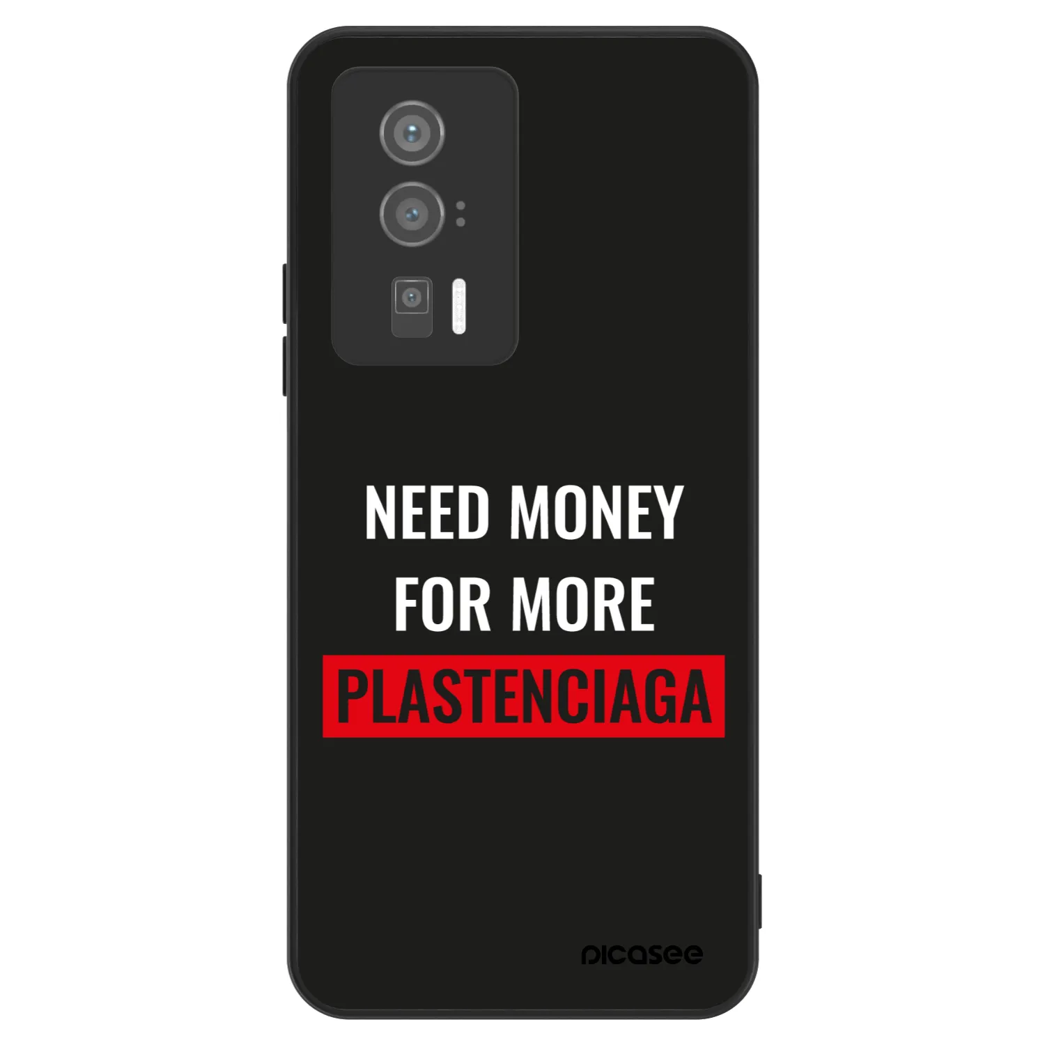 Picasee ULTIMATE CASE für Xiaomi Poco F5 Pro 5G - More PLASTENCIAGA