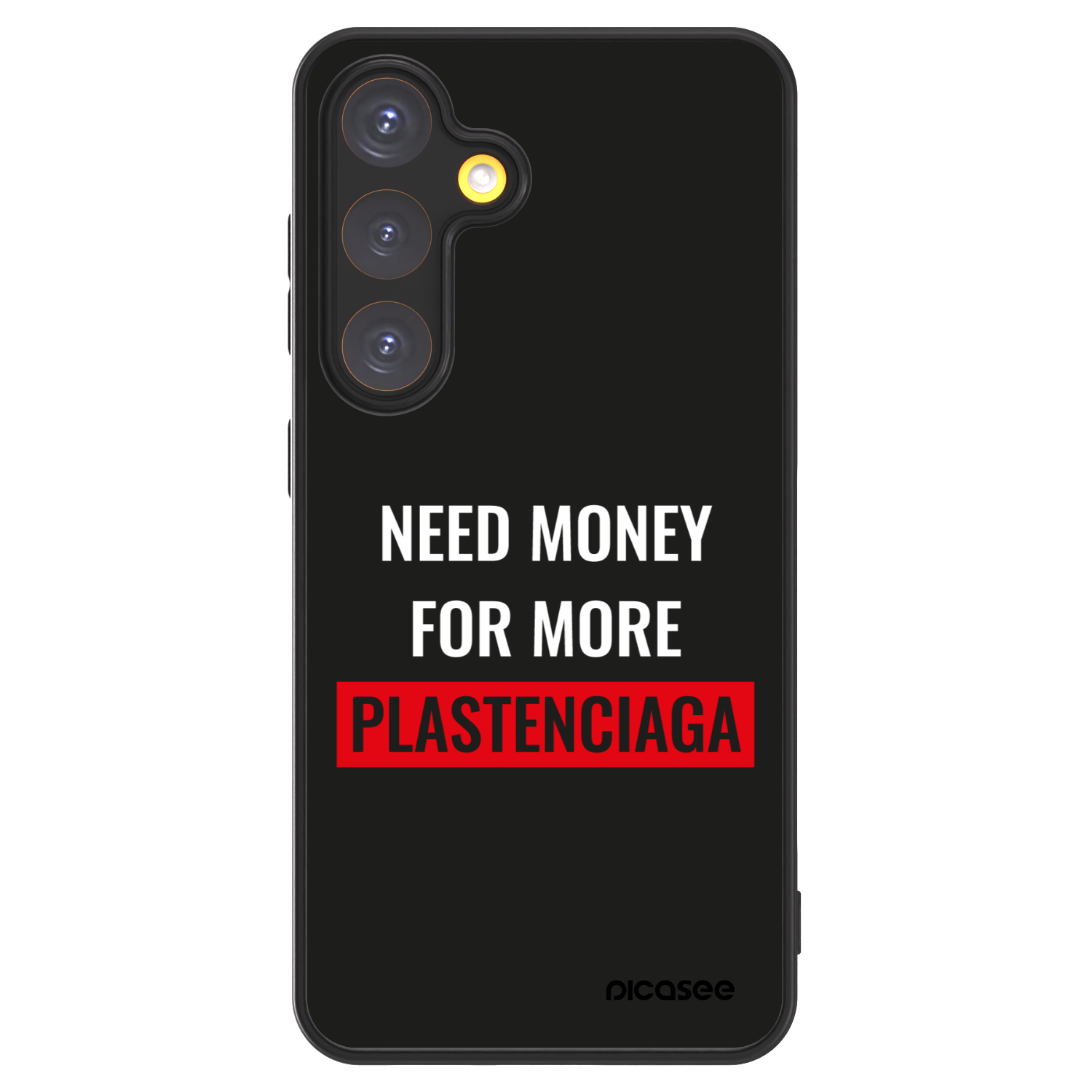 Picasee ULTIMATE CASE für Samsung Galaxy S24 S921B 5G - More PLASTENCIAGA