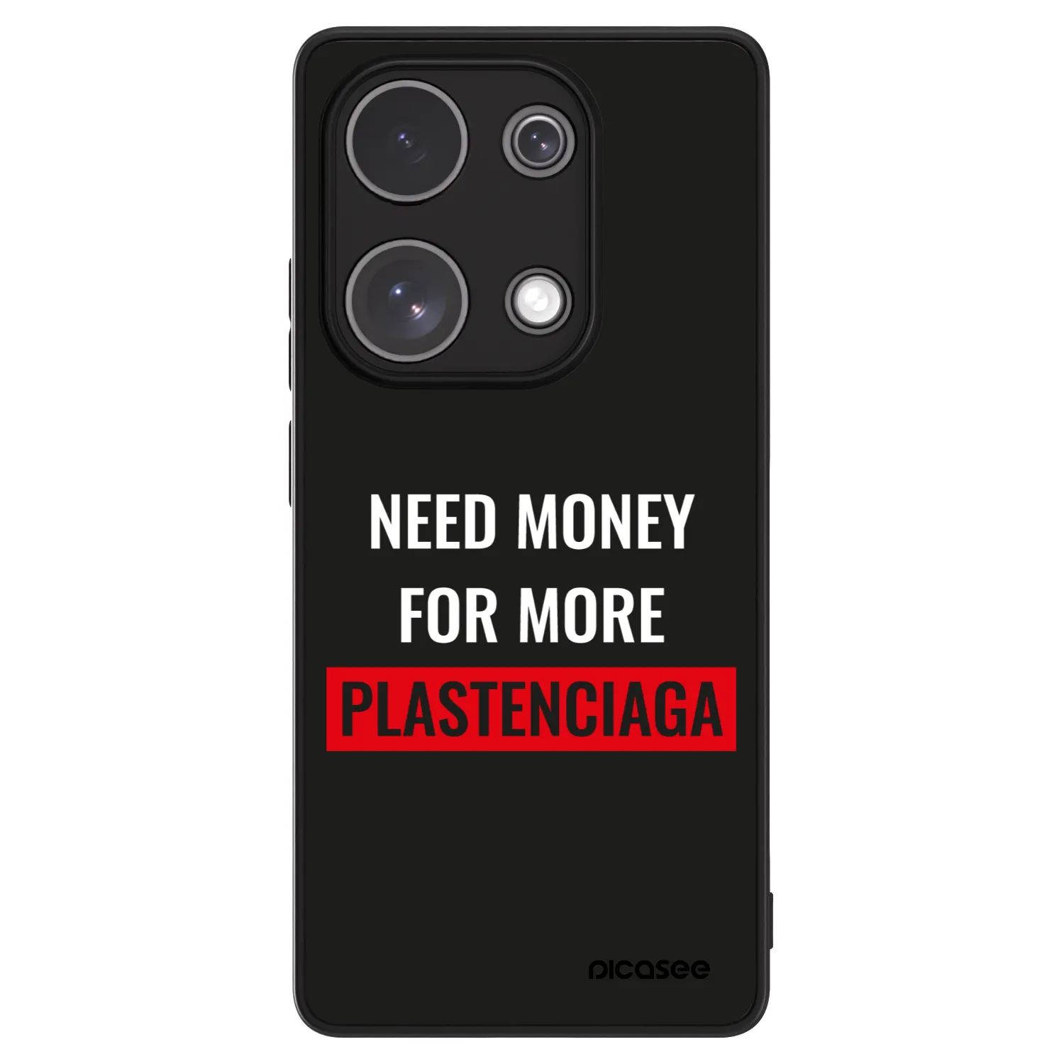 Picasee ULTIMATE CASE für Xiaomi Redmi Note 13 Pro 4G - More PLASTENCIAGA