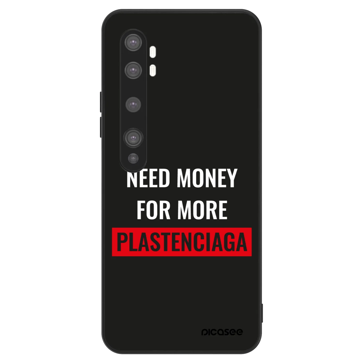 Picasee ULTIMATE CASE für Xiaomi Mi Note 10 (Pro) - More PLASTENCIAGA