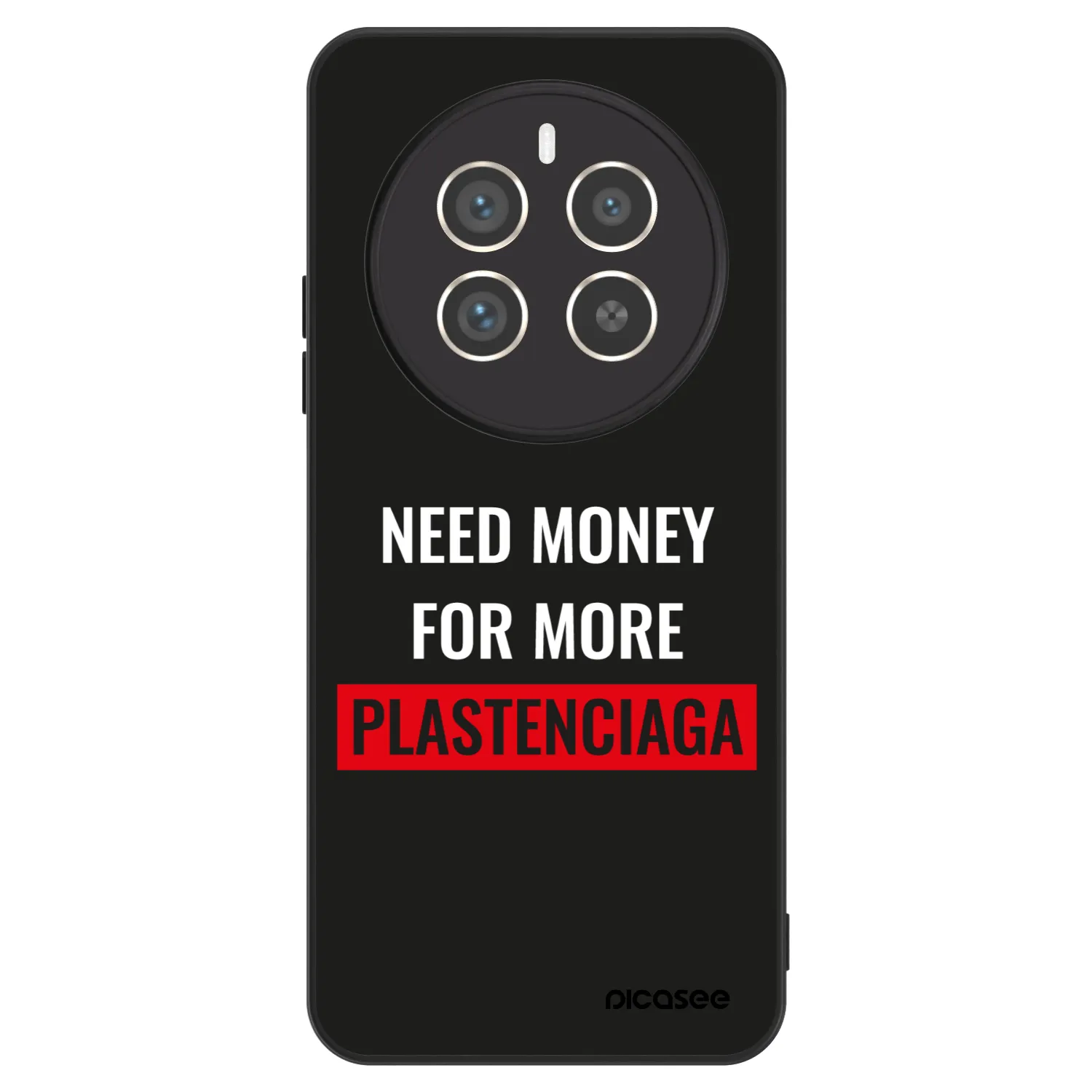 Picasee ULTIMATE CASE für Realme 12 Pro 5G - More PLASTENCIAGA