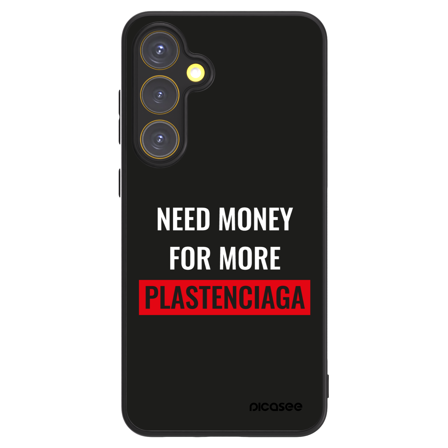 Picasee ULTIMATE CASE für Samsung Galaxy S24 FE S721B - More PLASTENCIAGA