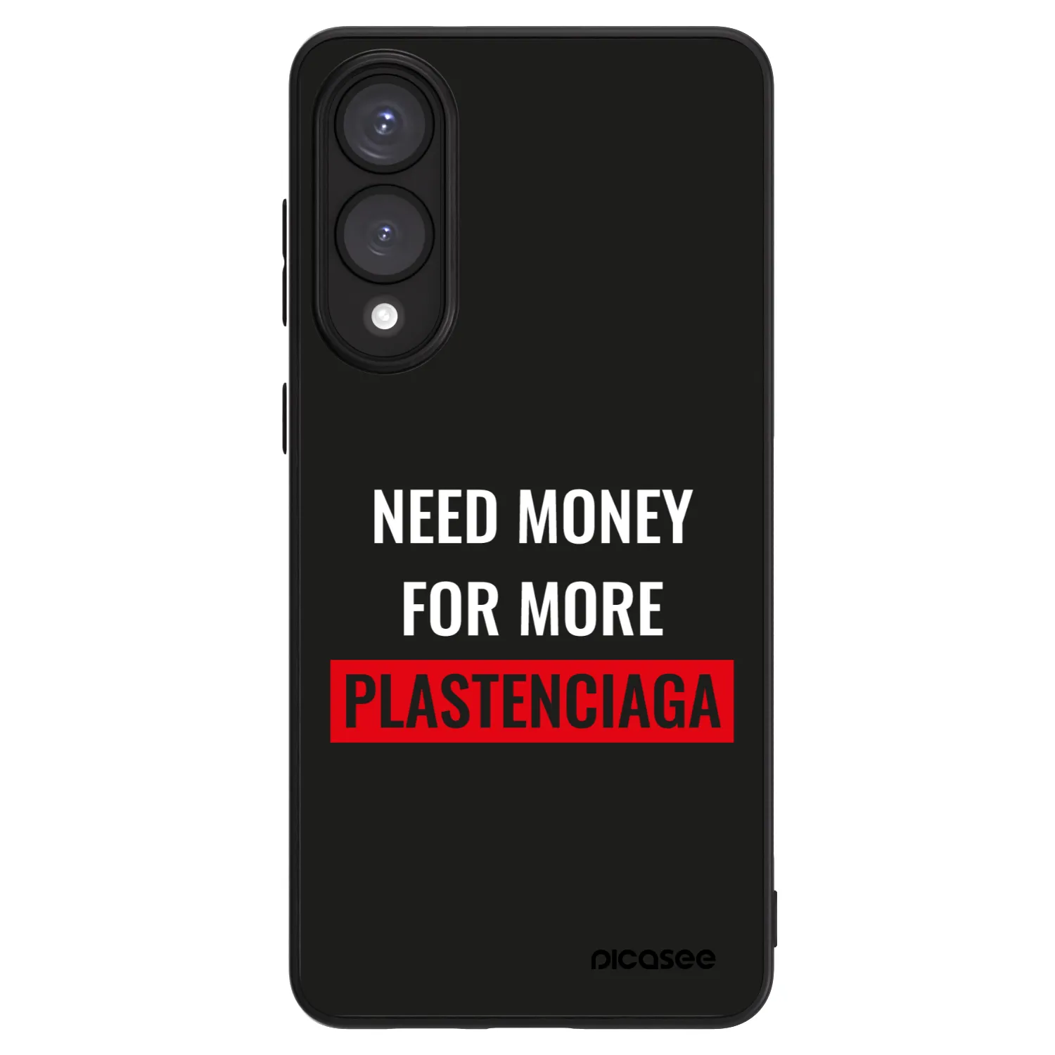 Picasee ULTIMATE CASE PowerShare für Samsung Galaxy S25 Edge 5G - More PLASTENCIAGA