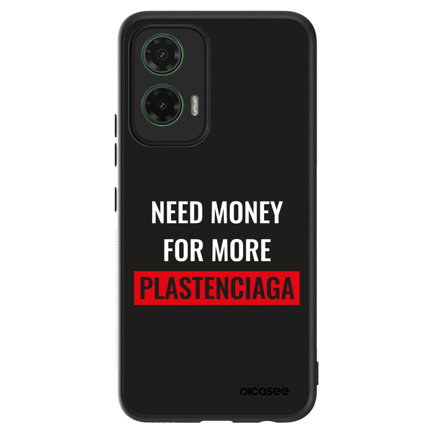 Picasee ULTIMATE CASE für Motorola Moto G35 5G - More PLASTENCIAGA