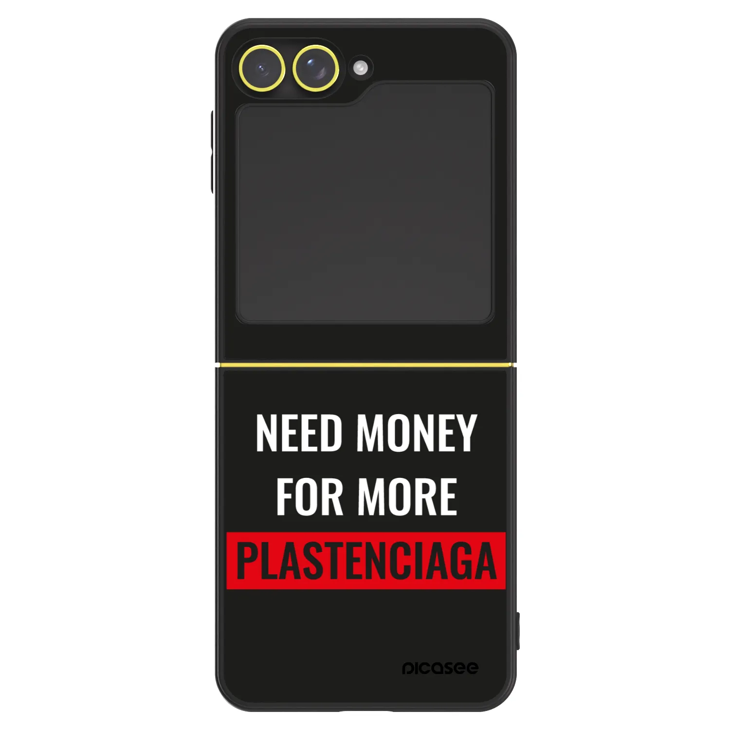 Picasee ULTIMATE CASE für Samsung Galaxy Z Flip6 5G - More PLASTENCIAGA