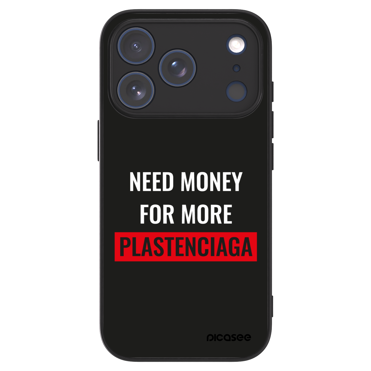Picasee ULTIMATE CASE MagSafe für Apple iPhone 17 Pro - More PLASTENCIAGA