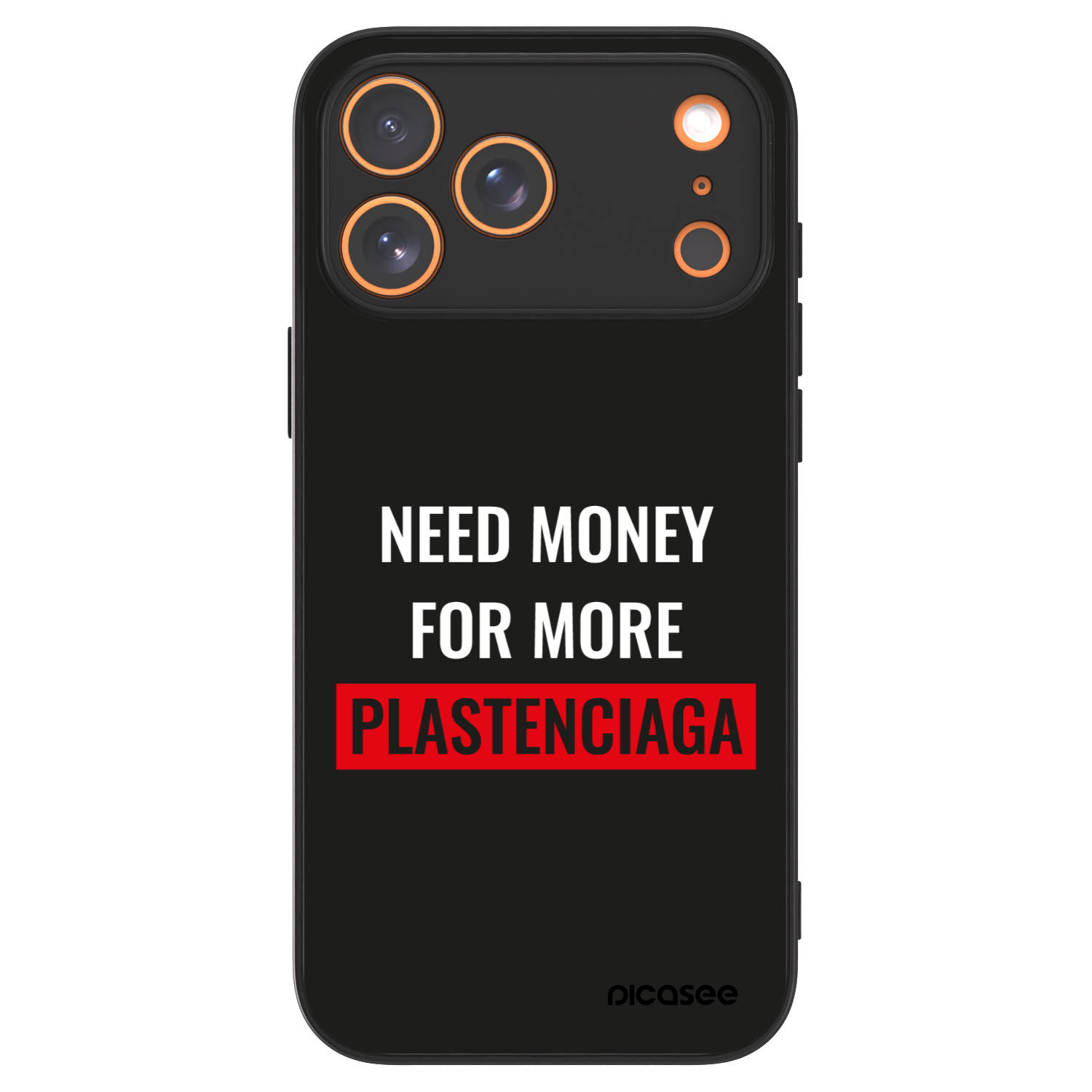 Picasee ULTIMATE CASE für Apple iPhone 17 Pro Max - More PLASTENCIAGA
