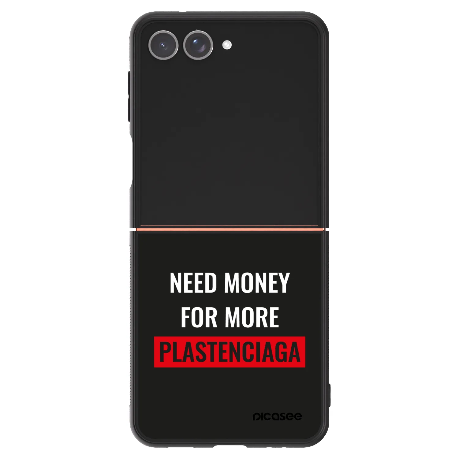 Picasee ULTIMATE CASE für Samsung Galaxy Z Flip7 5G - More PLASTENCIAGA