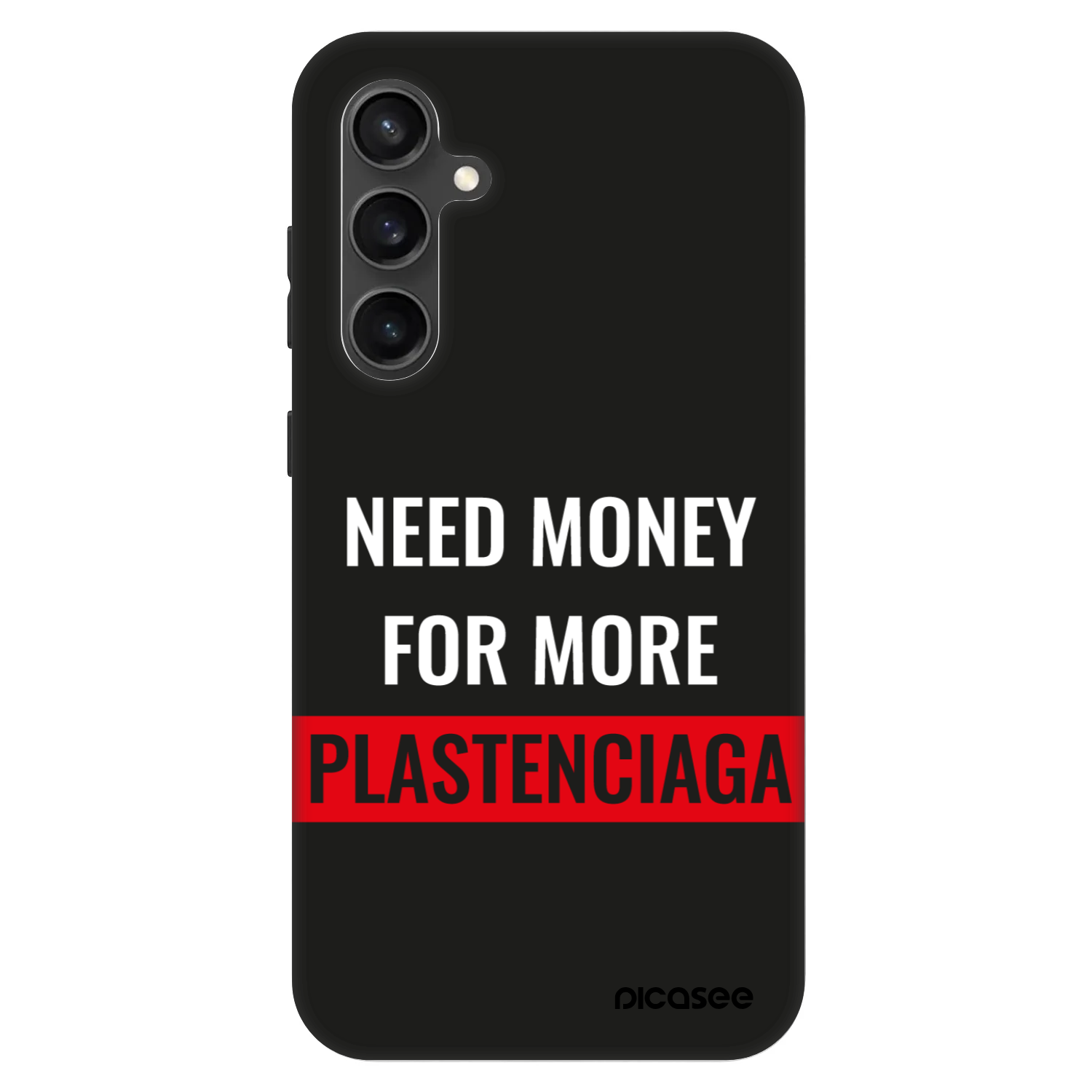 Picasee Fashion Case für Samsung Galaxy S23 FE S711B - More PLASTENCIAGA