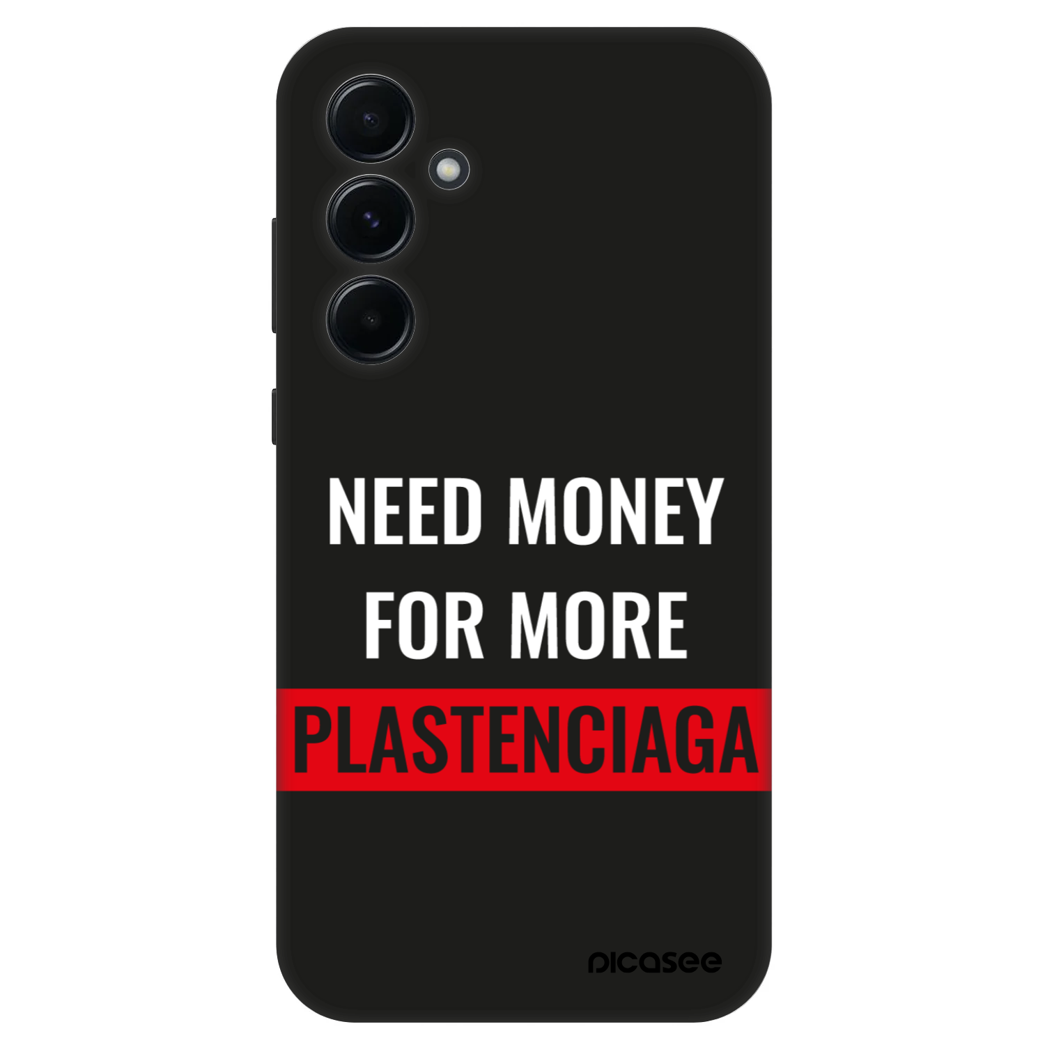 Picasee Fashion Case für Samsung Galaxy A55 5G A556B - More PLASTENCIAGA