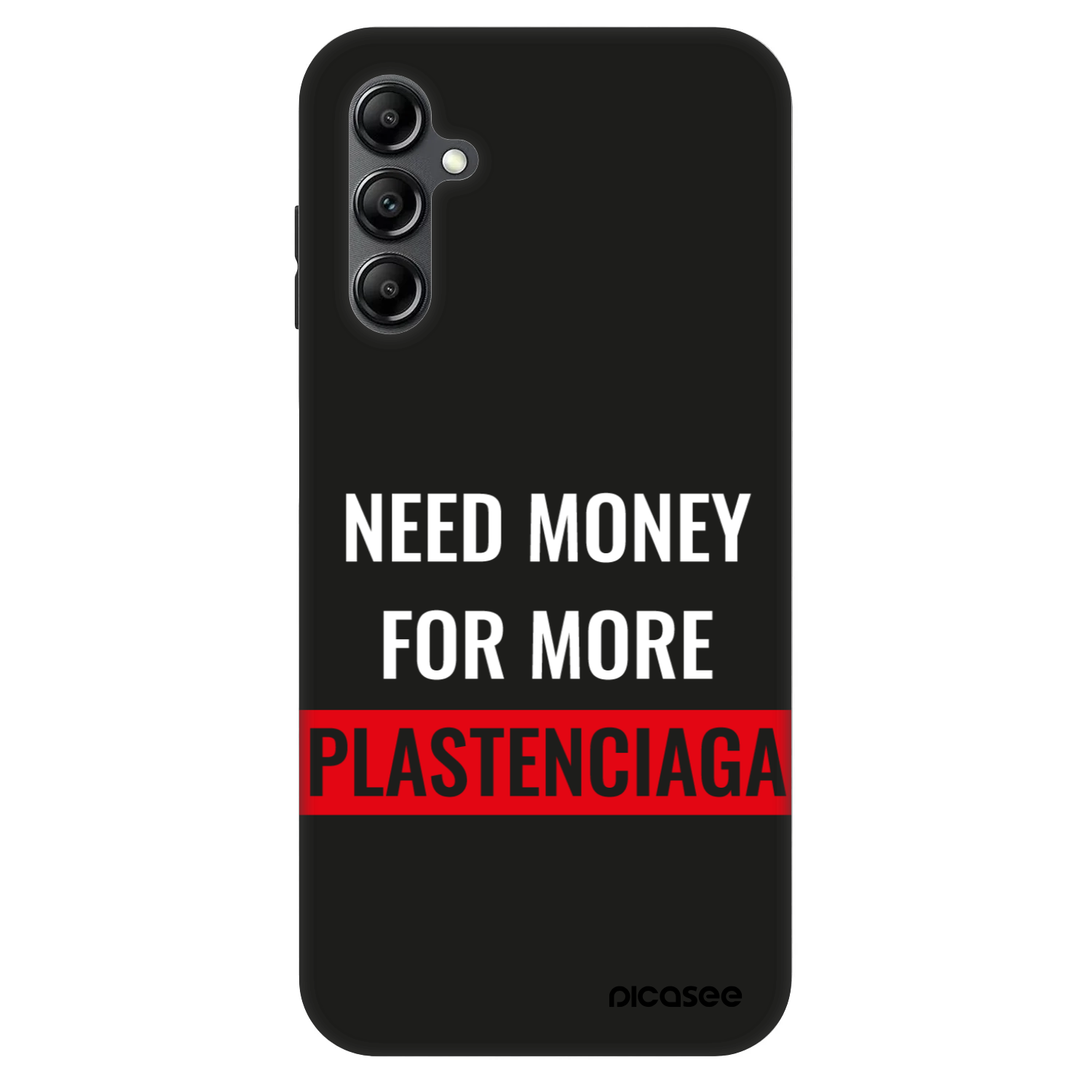 Picasee Fashion Case für Samsung Galaxy A16 5G - More PLASTENCIAGA