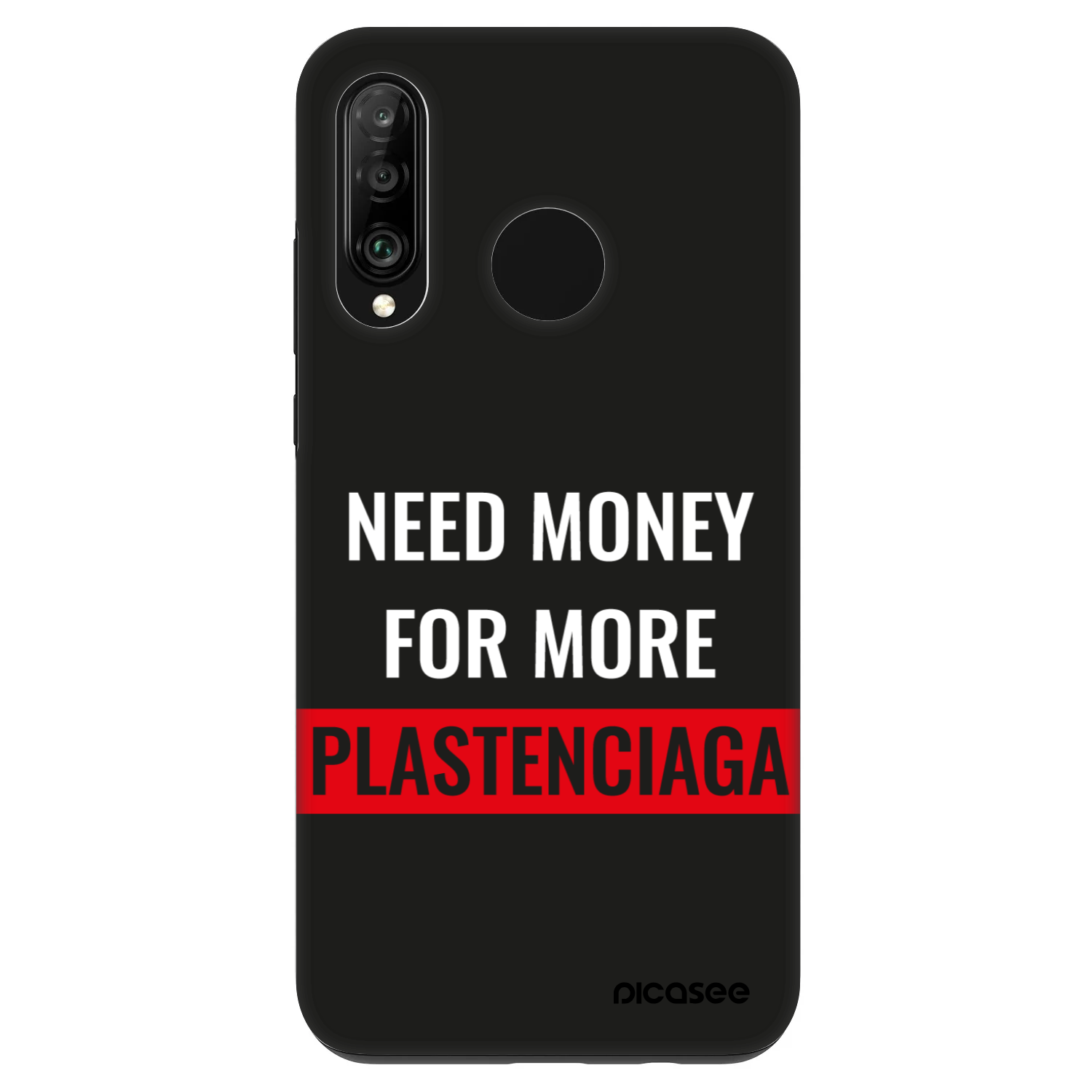 Picasee Fashion Case für Huawei P30 Lite - More PLASTENCIAGA
