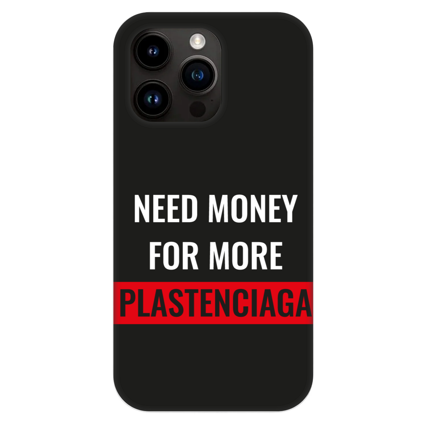 Picasee Fashion Case MagSafe für Apple iPhone 13 Pro - More PLASTENCIAGA