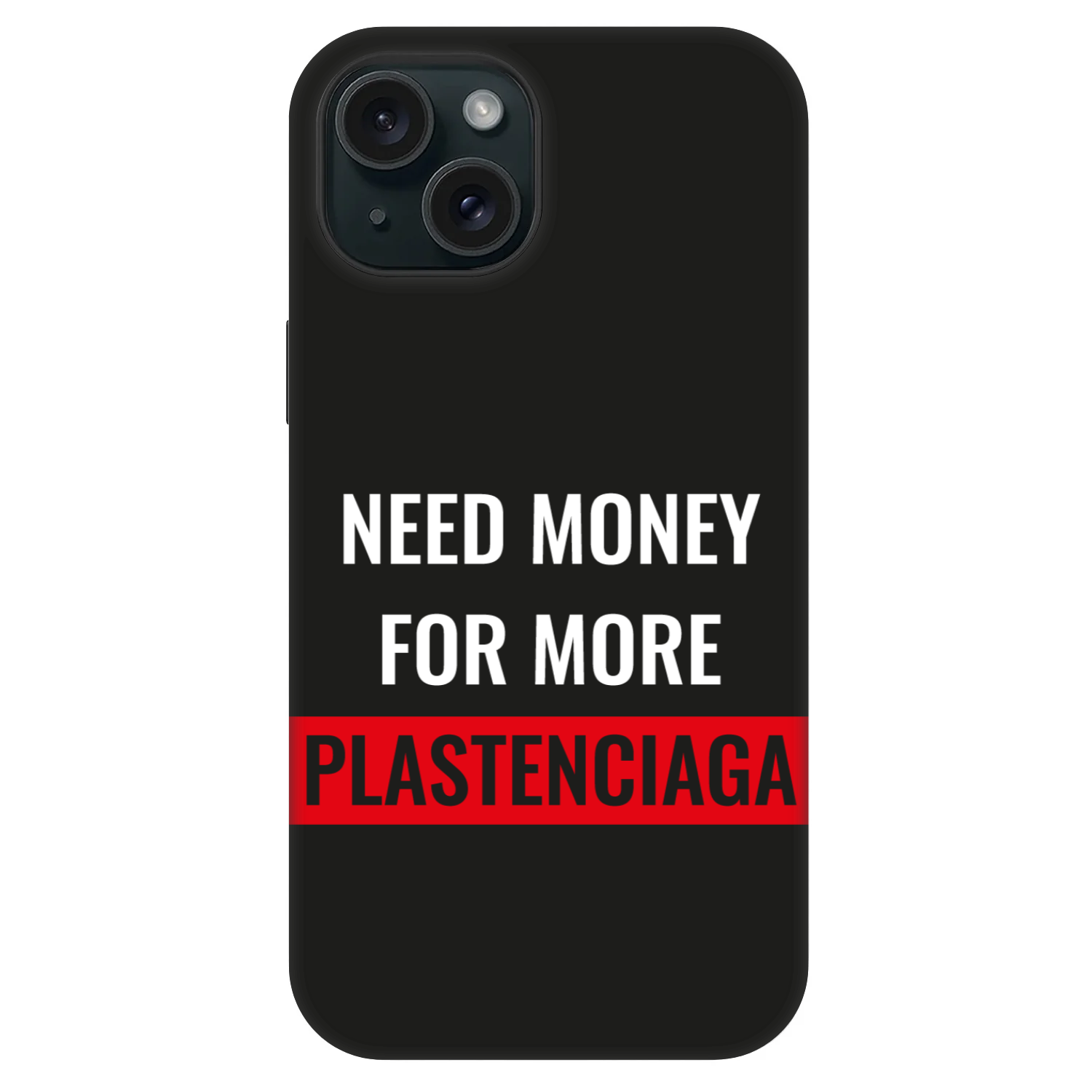 Picasee Fashion Case MagSafe für Apple iPhone 15 - More PLASTENCIAGA