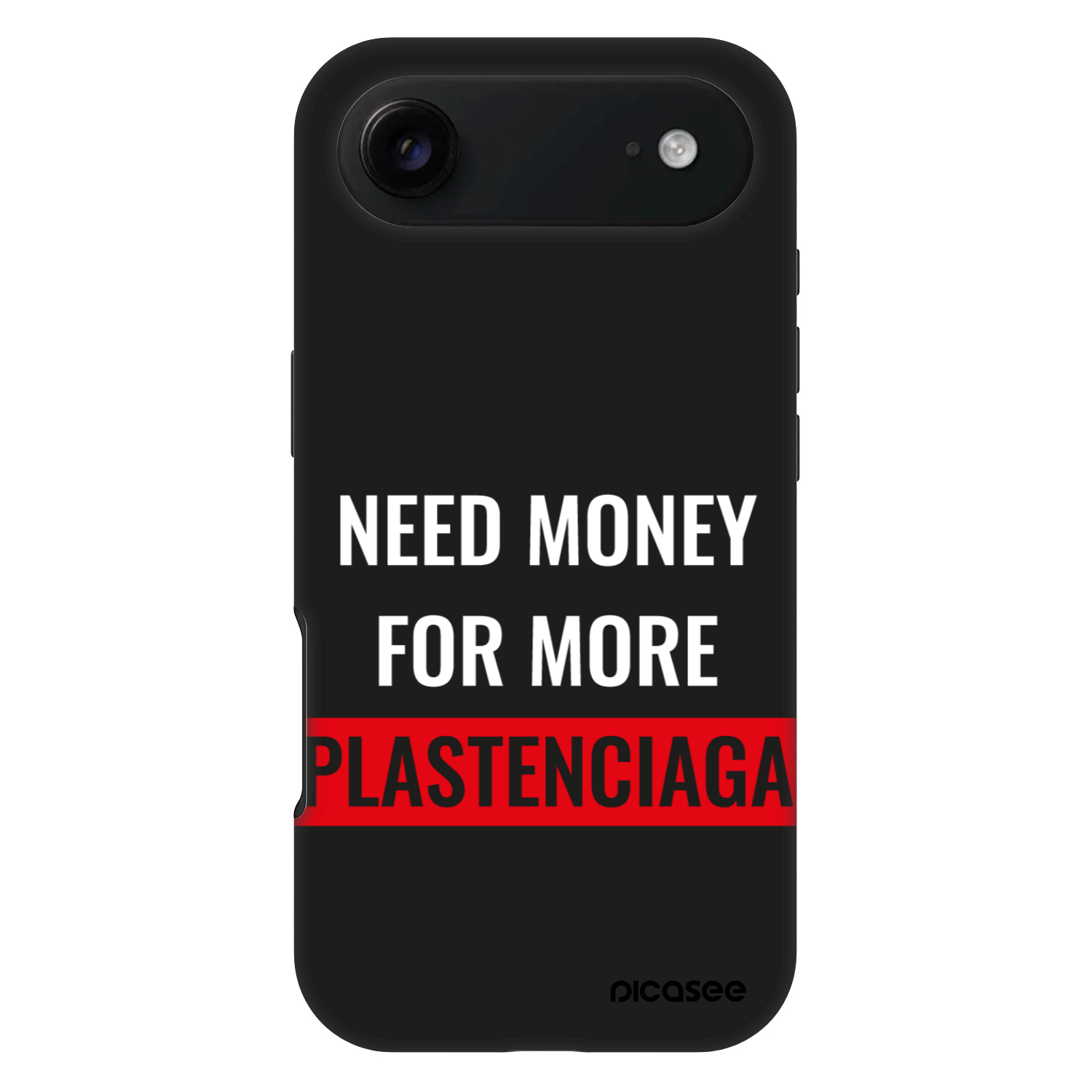 Picasee Fashion Case MagSafe für Apple iPhone Air - More PLASTENCIAGA