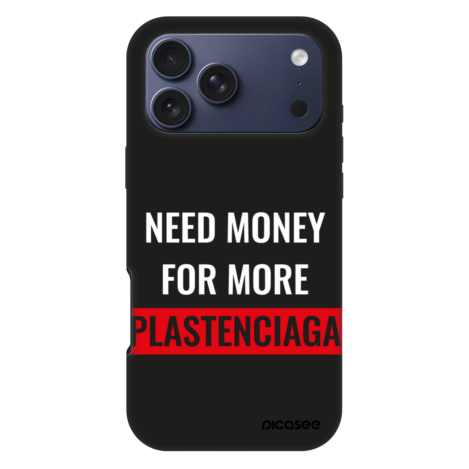 Picasee Fashion Case MagSafe für Apple iPhone 17 Pro Max - More PLASTENCIAGA
