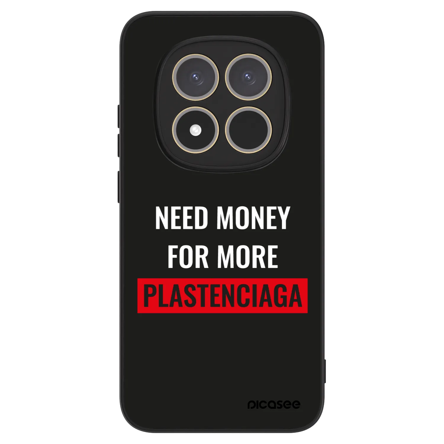 Picasee ULTIMATE CASE für Xiaomi Redmi Note 15 Pro 4G - More PLASTENCIAGA