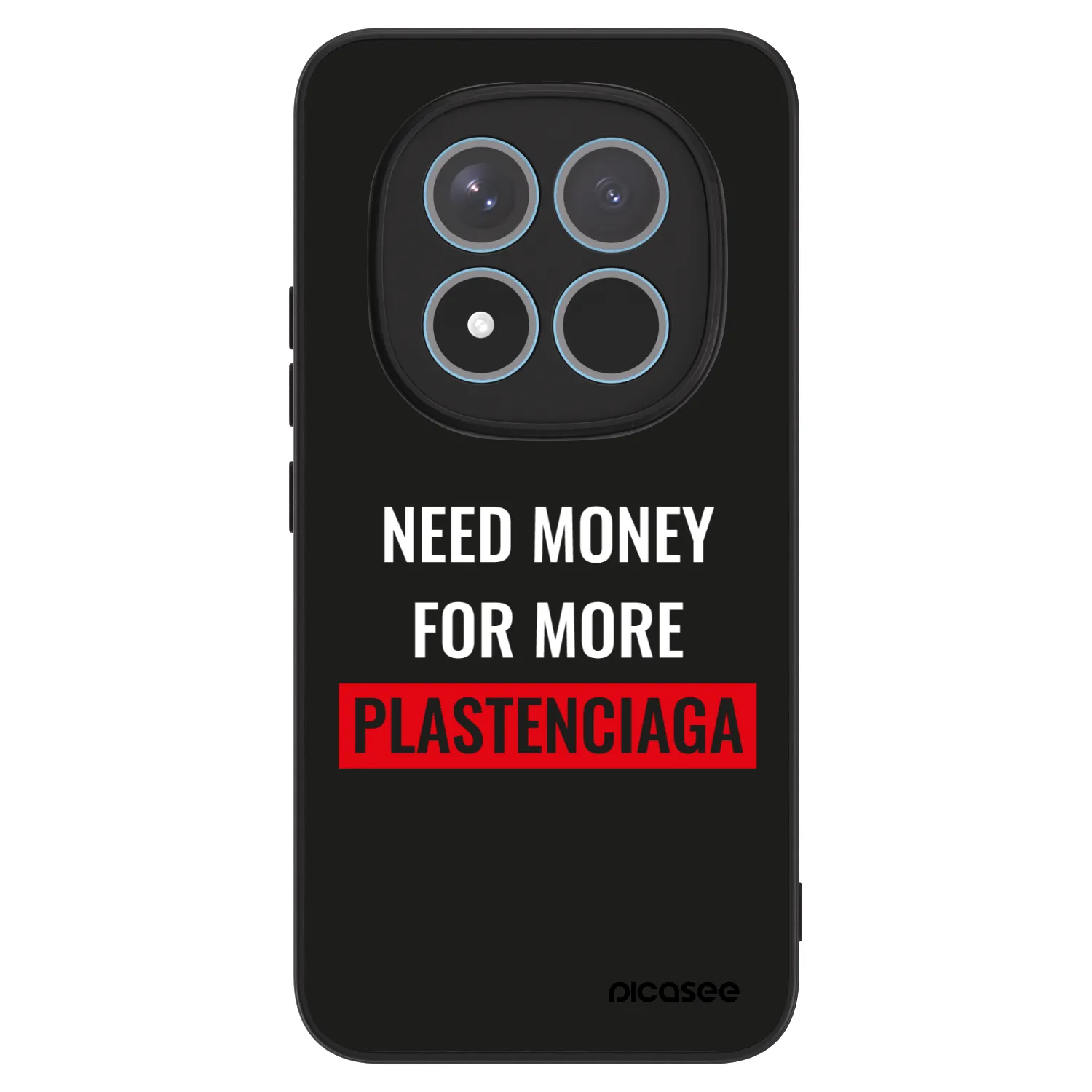 Picasee ULTIMATE CASE für Xiaomi Redmi Note 15 Pro+ - More PLASTENCIAGA