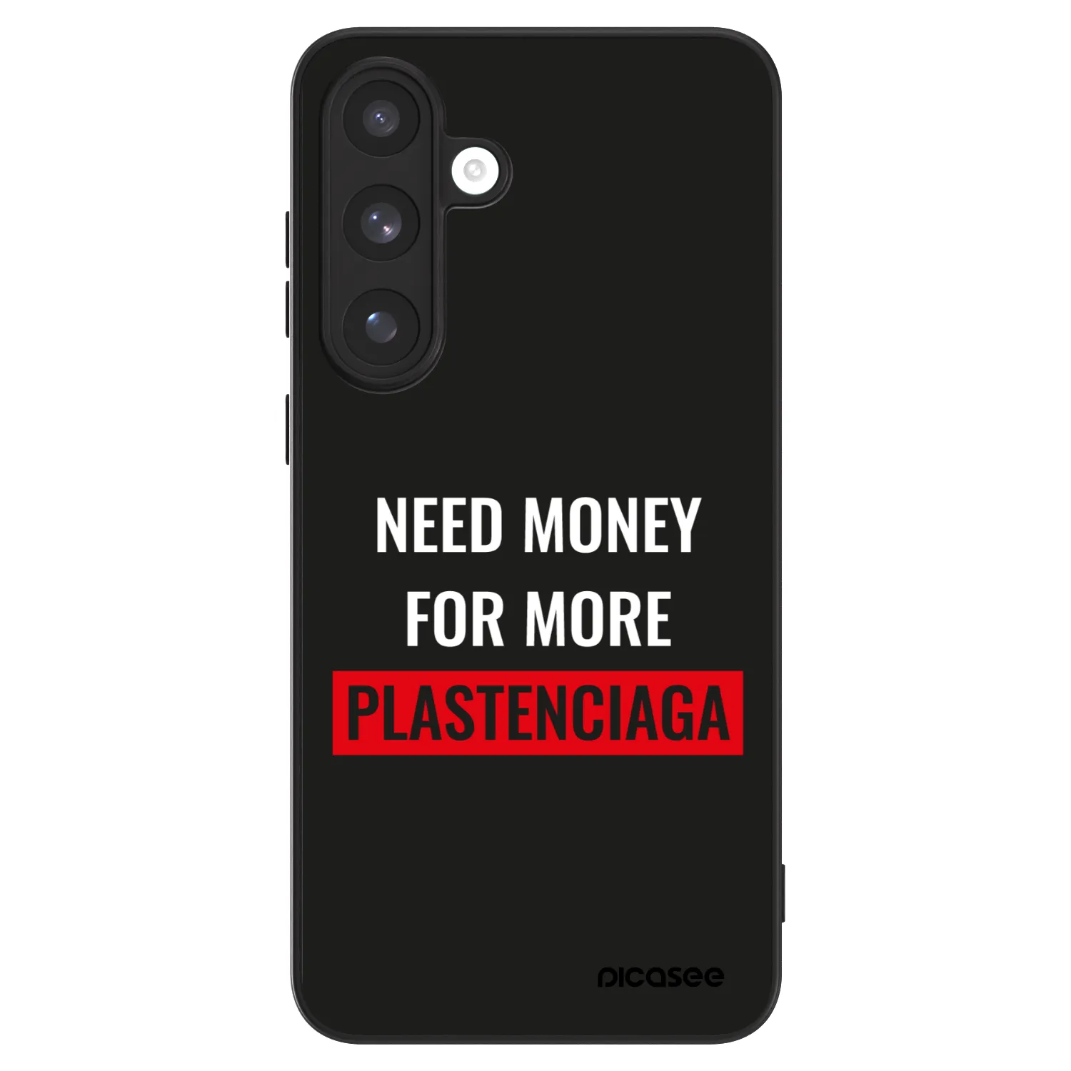 Picasee ULTIMATE CASE PowerShare für Samsung Galaxy S25 FE 5G - More PLASTENCIAGA