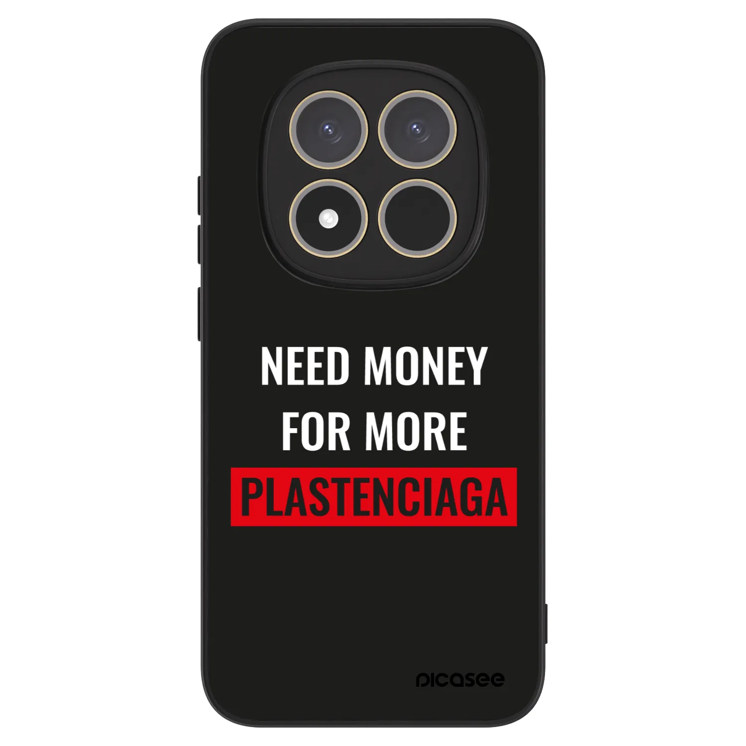 Picasee ULTIMATE CASE für Xiaomi Redmi Note 15 Pro 5G - More PLASTENCIAGA
