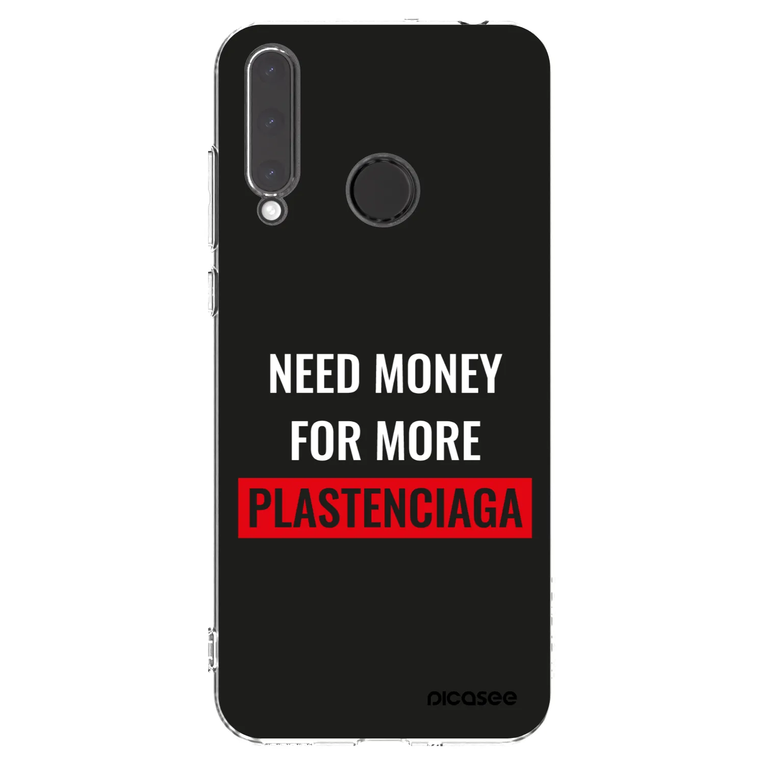 Picasee Honor 20 Lite Hülle - Transparentes Silikon - More PLASTENCIAGA