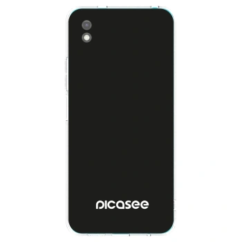 Picasee Xiaomi Redmi 9A Hülle - Schwarzes Silikon - Picasee