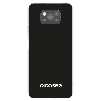 Picasee Xiaomi Poco X3 Hülle - Schwarzes Silikon - Picasee