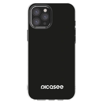 Picasee Apple iPhone 12 Pro Max Hülle - Transparentes Silikon - Picasee