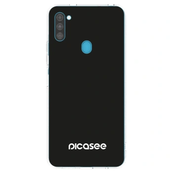 Picasee Samsung Galaxy M11 Hülle - Transparentes Silikon - Picasee