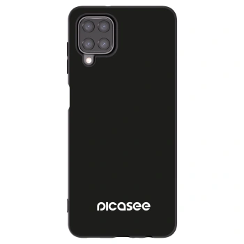 Picasee Samsung Galaxy A12 A125F Hülle - Schwarzes Silikon - Picasee