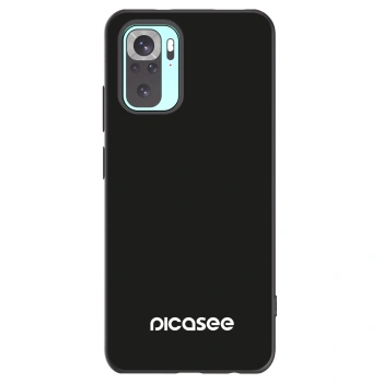 Picasee Xiaomi Redmi Note 10 Pro Hülle - Schwarzes Silikon - Picasee
