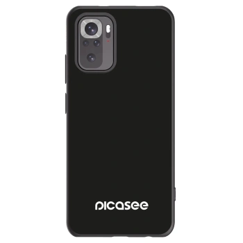 Picasee Xiaomi Redmi Note 10S Hülle - Schwarzes Silikon - Picasee