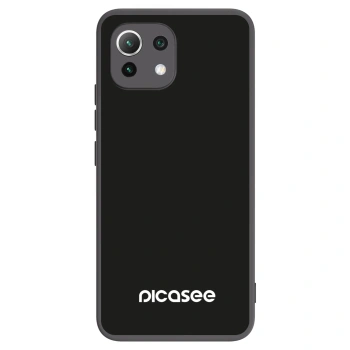 Picasee Xiaomi Mi 11 Lite Hülle - Schwarzes Silikon - Picasee