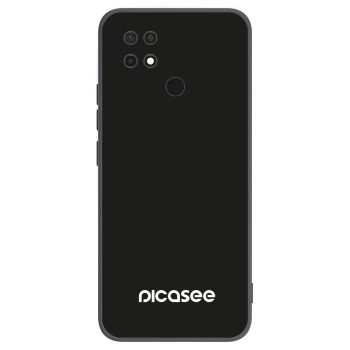 Picasee Xiaomi Redmi 10C Hülle - Schwarzes Silikon - Picasee
