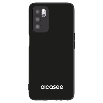 Picasee OPPO A16s Hülle - Schwarzes Silikon - Picasee