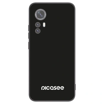 Picasee Xiaomi 12X Hülle - Schwarzes Silikon - Picasee