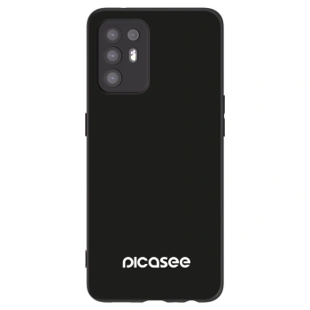 Picasee OPPO A94 5G Hülle - Schwarzes Silikon - Picasee