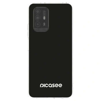 Picasee OPPO A94 5G Hülle - Transparentes Silikon - Picasee
