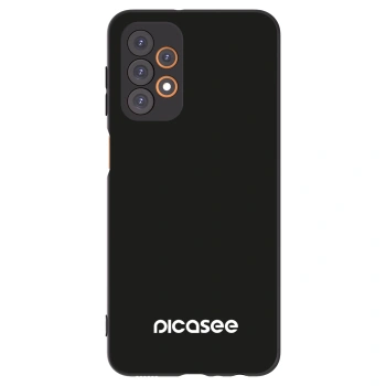 Picasee Samsung Galaxy A23 A235F 4G Hülle - Schwarzes Silikon - Picasee