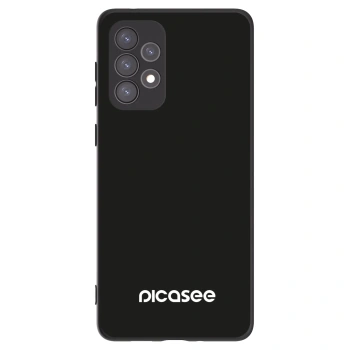 Picasee Samsung Galaxy A73 5G Hülle - Schwarzes Silikon - Picasee