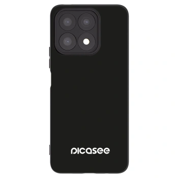 Picasee Honor X8a Hülle - Schwarzes Silikon - Picasee