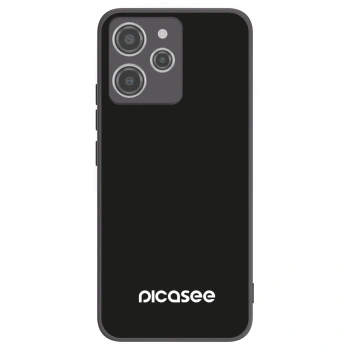 Picasee Xiaomi Redmi 12 4G Hülle - Schwarzes Silikon - Picasee