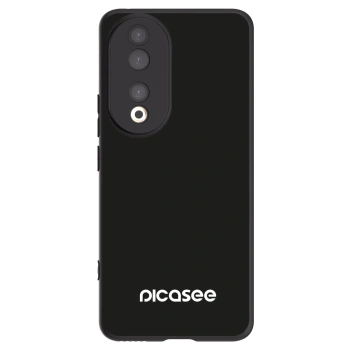 Picasee Honor 90 5G Hülle - Schwarzes Silikon - Picasee